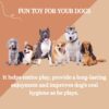 Foodie Puppies Natural Rubber Spike Ball - 2.5inch/ 6.35cm |... - Image 7