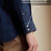 Symbol Premium Men's Casual Cotton Denim Shirt (Regular Fit) - Image 6