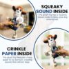 Foodie Puppies Monkey Crinkle Paper Rope Plush Toy for Dogs ... - Image 7