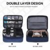 SaleOn Fabric Electronics Accessories Organizer Pouch Bag fo... - Image 7
