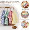 Egles Kitchen Dishcloths 12pcs 11x12 Inches Bulk Cotton Kitc... - Image 5