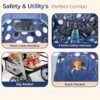 LuvLap Sunshine Baby Stroller/Pram for 0 to 3 Years, New Bor... - Image 6