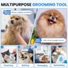 Foodie Puppies Grooming & Cleaning Thin Slicker Brush for Do... - Image 7