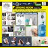 Chillyfit Wall Hooks for Hanging Strong, 10 Pack Adhesive Ho... - Image 3