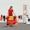 LiMETRO STEEL Stainless Steel Foldable Cloth Dryer Stand Dou... - Image 6