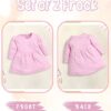 BABY GO Full Sleeve Regular Round Neck A Line Frocks for Bab... - Image 4