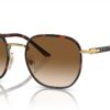 Persol Men's PO115SJ Square Sunglasses, Gold/Havana, 52 mm, ... - Image 3