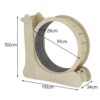 bnf® Cat Wheel Exerciser Treadmill Wooden with Carpeted Runw... - Image 3