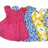 Baby Girl Regular Frock Pack of 4 (3-6 Months) Multicolour - Image 2