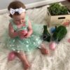 TotzTouch Baby Girls Knee-Length Dress | Frock Cami Strap Fl... - Image 4