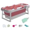 bnf®Portable Bathtub Adult 46.5" Barrel for Hot and Cold Pin... - Image 4