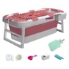 bnf®Portable Bathtub Adult 46.5" Barrel for Hot and Cold Pin... - Image 10