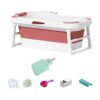 MERISHOPP®Portable Bathtub Adult 46.5" Barrel for Hot and Co... - Image 10