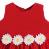 Hopscotch Baby Girls Cotton Sleeveless Solid Casual Fit And ... - Image 4