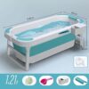 MERISHOPP®Portable Bathtub Adult 46.5" Barrel for Hot and Co... - Image 8
