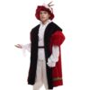 GRACERT Renaissance Men's King Henry VIII Costume with Hat L... - Image 3