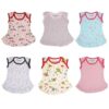 Tinchuk Baby Girl\'s A-Line Mini Frock Dress (Multicolored,3... - Image 2