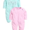 BabyGo Baby Romper 100% Cotton Rompers for New Born Baby|Nig... - Image 2