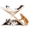 Lnrueg Cat Condo Tree Tower 2-Layer Detachable Funny Multifu... - Image 3