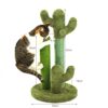 Lnrueg Cat Scratching Post Sisal Fun Funny Cactus Vertical C... - Image 6