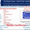 USPTO Sri Lankan Real Ceylon Neelam Stone 10.25 Ratti Origin... - Image 5