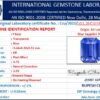 USPTO Sri Lankan Real Ceylon Neelam Stone 10.25 Ratti Origin... - Image 5