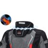 UJEAVETTE Waterproof Motorcycle Jacket Men Women Durable Pro... - Image 3