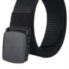 Simpl Living Nylon Fabric Belt for Men, Plastic Flap Buckle,... - Image 2