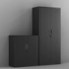iJINGUR Metal Storage Cabinet with Locking Doors and 2 Adjus... - Image 10