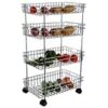 Privesh Stainless Steel Modern Kitchen Storage Rack Folding ... - Image 6