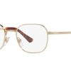 Persol Po1010v Square Prescription Eyewear Frames, Gold/Demo... - Image 3