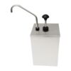 ATORSE® Sauce Dispenser Pump 4L Portable Stainless Steel for... - Image 4