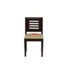 Solid Sheesham Wood 2 Seater Dining Table Set with 2 Chair f... - Image 7
