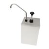 ATORSE® Sauce Dispenser Pump 4L Portable Stainless Steel for... - Image 2
