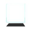 Fzone 7 Gal Rimless Low Iron Fish Tank Nova Clear Ultra-Whit... - Image 5