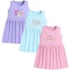 EIO Baby Girls Cotton Frock Dress Combo Pack - Image 2