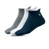 XYXX Mens Ankle-Length Socks, Solid, Pack of 3, XYSKS3PCKN04... - Image 2