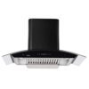 Hindware Chimney Cleo Heat Autoclean 60cm 1200m3/hr Black - Image 2