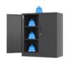 iJINGUR Metal Storage Cabinet with Locking Doors and 2 Adjus... - Image 5