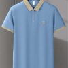 Lymio T Shirt for Men || Polo T-Shirt for Men (Polo-47-Skybl... - Image 4