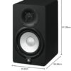 Yamaha HS5 PAIR 5-inch Powered Studio XLR Monitor Pair Speak... - Image 7