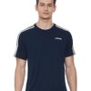 adidas Men Polyester CLASSIC 3S TEE,Sports T-Shirts,CONAVY ,... - Image 2