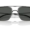 Emporio Armani Men's Ea2162 Square Sunglasses, Matte Black/S... - Image 6