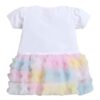 Hopscotch Girls Ruffle Embellished Party Dress with Headband... - Image 3