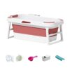 bnf®Portable Bathtub Adult 46.5" Barrel for Hot and Cold Pin... - Image 10