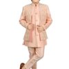 AHHAAAA Kids Ethnic Silk Blend Waistcoat Kurta Casual Style ... - Image 2