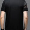 Men\'s Irregular Geometric Pattern and Alphabet Print Sports... - Image 4
