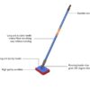 Gala - 151810 Scrubber with Long Handle (Multicolour) - Image 3