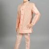 AHHAAAA Kids Ethnic Silk Blend Waistcoat Kurta Casual Style ... - Image 5