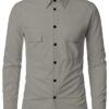 Lymio Casual Regular Fit Shirt for Men (Rib-Regular Fit Shir... - Image 4